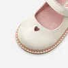 أحذية رياضية Mo Dou Spring Autumn Leather Leather Sandals أصلية للبنات للفتيات Princess Pink Beige Black Toddler Sweet Cute 230322