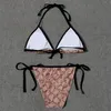 Tasarımcı mayo Seksi bikinis bayan mayo tasarımcısı 2pcs/set mayo mektubu kızlar kızlar basılan plaj parti bikini bayanlar banyo takım elbise plaj kıyafetleri