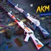 Pistolet Jouets Nouveau Asimov AK47 Jouet Pistolet Manuel AKM Balle Molle Pistolet Tirer Boulon Shell Éjecter Balle Molle Pistolet Viser Formation Garçons En Plein Air CS Jeu