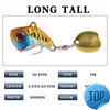 1 PCS VIB Roterend metalen Visserij Lure 9G 13G Lepel Hard Aas Winter Ice Fishing Tackle Crekfish Aas Vibration Spinner