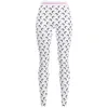 Moon Print Legings Women's Slim Fit Pants Trend kan bäras med hög elastisk smal sportsvariga tights Sexiga tights xxl