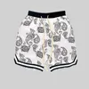 Heren shorts Summer Harajuku Men Bandana Patroon Fashion Hip Hop Brot Short Pant Bottoms Elastic Wais Man Casual Pants 230322