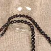 Chains Natural Garnet Necklace Gemstone 5-11mm Pure Beads Making For Women DIY Decent Findings 18inch H74