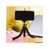 Cell Phone Mounts Holders Mini Flexible Camera Holder Octopus Tripod Bracket Stand Mount Monopod Styling Accessories Drop Delivery Dhpev