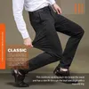 Mens Pants High Stretch Mens Classic Pants Spring Summer Casual Pants High Waist Trousers Business Casual Pants Drop 230321