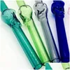 Pipes à fumer 15cm Grand Pyrex épais verre clair brûleur à mazout tube brûlant chanson eau prix de gros 3279 drop livraison maison gar dhsb0