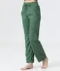 De losse trainingsdansstudio -taillesport van damespants voor vrouwen Casual Gym Yoga Long Wide Leg broek 230322