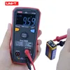 UT123 Цифровой мультиметровый карманный размер жилой мультиметровый Multimeter AC DC -резистор температура NCV -тестер EBTN Display