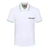 Berömd designer mens polo skjortor Italien man kort ärm g mode lapel tees casual herr sommar t shirt stylist tryck bokstäver tshirt polos kläder m-3xl #003