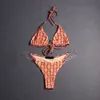 Multi-style female designer swimsuit summer sexy female bikini fashion letter printed swimsuit high quality ladies swimsuit