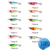 1 Pcs Hard Bait Luminous Squid Jig Sea Fishing Lure 9.2g 10cm Octopus Shrimp Cuttlefish Squid Hook Rig