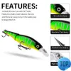 1PCS Wobbler Angeln Locken Multi-abschnitt Harten Bait92mm 7,5g Künstliche Köder Minnow Köder Crankbait Barsch Karpfen angelgerät Locken