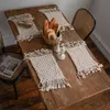 Table Runner Bohemian Table Runner Hand-woven Placemats Macrame Table Runner With Tassels Table Blanket Bedding Wedding Party Home Decoration 230322