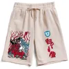 Men S Shorts Berserk Anime Print Man Woman Casual Loose Beach Cotton Short Pants 230321