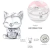 925 SIVER BEADS CHARMS PARA PANDORA Designer de pulseiras de charme para mulheres PET PRIMA