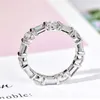 Charm Fingerring AAAAA Zirkon 925 Sterling Silber Verlobung Ehering Ringe für Frauen Braut Geburtstag Party Schmuck