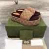 stijl Slippers Sandaal Sliders Designer sandaal Macaron dikke bodem antislip zachte bodem mode huis pantoffel vrouwen dragen strandslippers Dikke zolen pantoffels 35-45