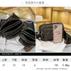 Canvas bag female new fashion canvas printed broadband one sling Shoulder Messenger Bag versatile three-layer mobile phone bag fashion