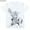 Herr t-shirts dumma cooly t-shirt furikuri flcl naota mamimi spela gitarr anime manga första kärlek cyber topp tee kawaii cool hajuku tshirt w0322