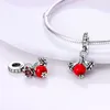 925 siver beads charms for pandora charm bracelets designer for women Heart Cross Earth Travel Charms