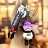 Fashion Ins Trend Style Keychain Cool Panda Keychain Pinging Carchain Bag Decoration Jewelis