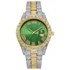 Armbanduhren Hip Hop Mode Herren Armbanduhr Uhr Top Armbanduhren für Männer Datum Kalender Uhr Verkauf wasserdicht Sport Reloj Hombre