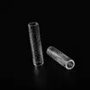 Accessories Hollow sandblasting Quartz Terp Pillars 6mm*25mm Quartz Pills For Terp Slurper Blender Banger Nails Glass Water