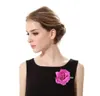 18 colori ragazze fiore accessori per capelli per le donne sposa spiaggia rosa floreale clip fai da te copricapo spilla da sposa Flores tornante RRA