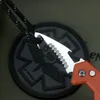 EDC Sawtooth Folding Messer Keychain Messer Geschenkflaschen Opener Selbstverteidigung Outdoor Survival Tool Auspacken Express Expacker Multifunktionales Werkzeuge