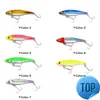 1 PCS VIB LURE 3D Gözler Kalem 8G 13G 16G Dengeleyici Kaşık Spinner Boyama Balıkçılık Cazibesi Sert Yem Balıkçılık Takım Tiz Kanca