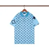 Hommes Polos Designer Polos Hommes De Luxe Casual Hommes T-shirt Serpent Abeille Lettre Imprimer Broderie De Mode High Street Man Tee