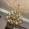 Люстры летние фруктовые светодиодные люстры серебряное золото черное роскошное потолочное подвеска лампа гостиная