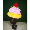 New Cherry cake Mascot Costume Top Cartoon Anime theme character Carnival Unisex Adults Size Christmas Birthday Party Outdoor Outfit Suit