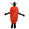 Hot Sales Carrot Mascot Costumes Cartoon Theme Fancy Dress High School Mascot Ad Apparel