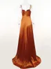 Casual Dresses Avrilyaan Satin Pleated Backless Sexy Dress Women High Stretch Bodycon Maxi Long Summer Elegant Party Vestidos