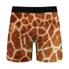 Underpants Male Sexy Slim Elasticity Panties Animal Giraffe Chili Donut Lips Dollar Paint 3D Print Mens Underwear Boxers Shorts