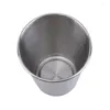 Mugs Simple Industrial Style Metal Stainless Steel Beer Coffee Cold Water Mouthwash Toothbrush Barber Shop Cup Cups