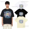 T-shirts pour hommes Meilleure qualité RHUDE Top Tee Noir Femmes Hommes Meilleure qualité T-shirt surdimensionné T230321