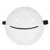 Feestmaskers cartoon smile dromen witte helm cosplay Halloween rops accessoires kostuum 220715 drop levering home tuin feestelijke su dhvsgg