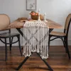 Table Runner Bohemian Table Runner Hand-woven Placemats Macrame Table Runner With Tassels Table Blanket Bedding Wedding Party Home Decoration 230322