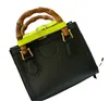 Portemonnees bamboe tas draagtas damestas nieuwe een schouder crossbody handtas