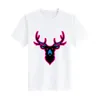 Camisetas masculinas t-shirt imprimir camiseta o-pescoço neos stag