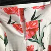 Vintage print sling vest jurk Tweedel delitie voor vrouwen ontwerp dame sexy tanks hoge taille rokken sets voor feest nachtclub