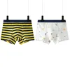 Panties 4pcslot Boys Boxer Childrens Learngrense Leathereby Blue Cato Underpants Boys Clothing 230322