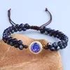 Charm Bracelets Reiki Healing Natural Stone Rope Wrap Royal Blue Opal Emperor Empire Turquoises Bangles For Women Girls Friendship