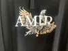 Męskie koszulki 2021 NOWOŚĆ ULICJI HIP-HOP Bluzy z kapturem z kapturem Para swobodna luźna kurtka Top American Retro Eagle Wzór bluzy T230321