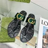 men women slipper fashion lady Sandals Beach Thick bottom Sell Well slippers platform Alphabet Rubber High heel slides