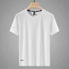 Men's T-Shirts Quick Dry Sport T Shirt Men'S 2023 Short Sleeves Summer Casual White Plus OverSize 6XL 7XL 8XL 9XL Top Tees GYM Tshirt Clothes W0322