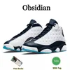 Jumpman 13 Mens OG 농구화 유틸리티 13S 리버스 독감 게임 Royal Taxi Michigan University Gold Indigo Gamma Blue Twist Ovo White Trainers 스포츠 운동화