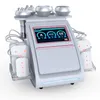 6in1 Macchina dimagrante Ultrasuoni 40K Cavitazione Lipo Vuoto Radiofrequenza RF Sottile Rafforzamento della pelle Sollevamento Bellezza Massaggiatore viso antirughe Laser Brucia grassi